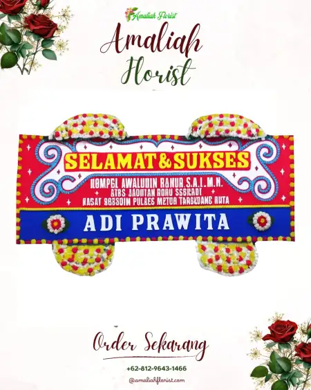 Papan Bunga Ucapan Selamat Jeblog